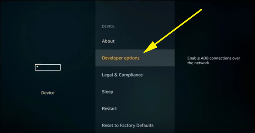 install droidadmin fire stick