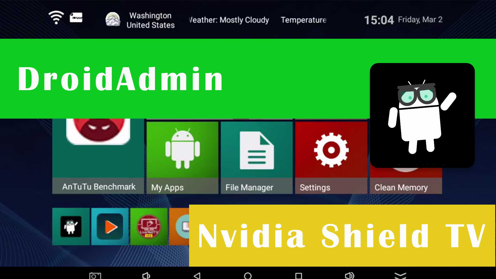 Read more about the article Install Droidadmin App on Nvidia Shield TV