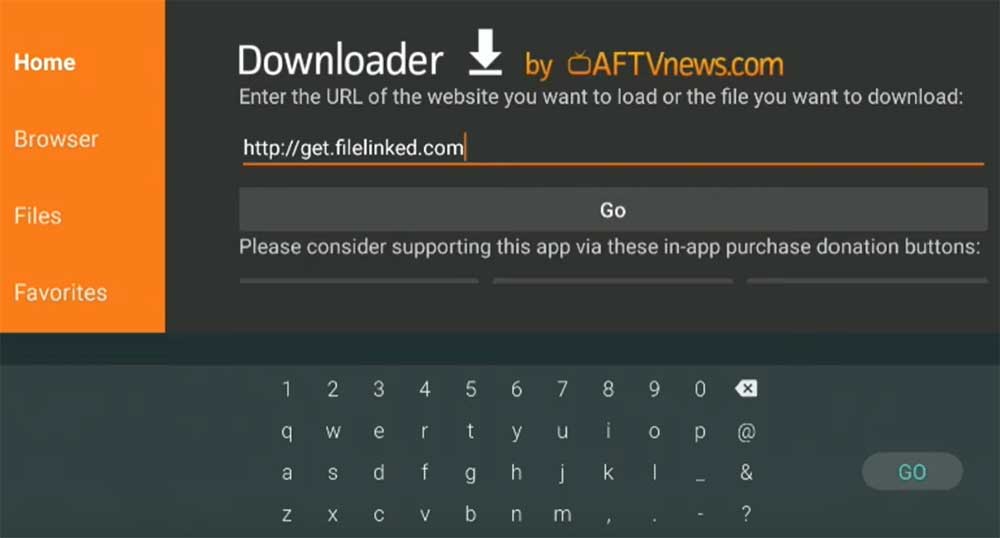 downloader app nvidia shield