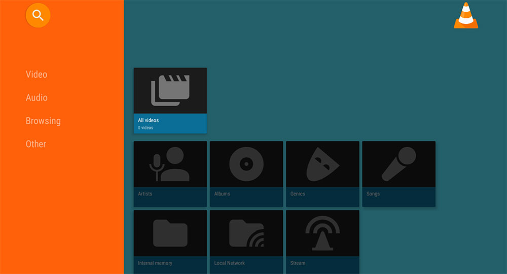 VLC media Player Android TV